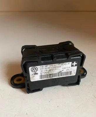 Volkswagen Touareg I ESP acceleration yaw rate sensor 7H0907652A DD77J253YE 10170103673