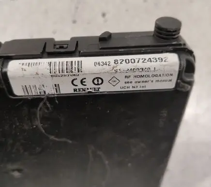 Renault Scenic II - Grand scenic II Comfort/convenience module 8200724392