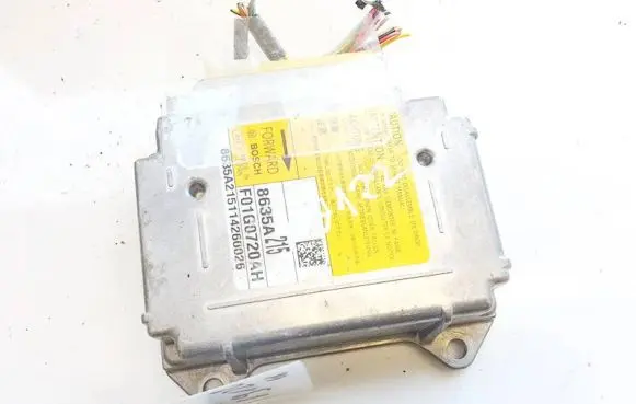 Mitsubishi ASX Airbag control unit/module 8635a215 f01g0720ah