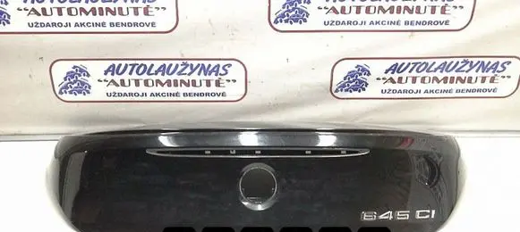 BMW 6 E63 E64 Tailgate/trunk/boot lid