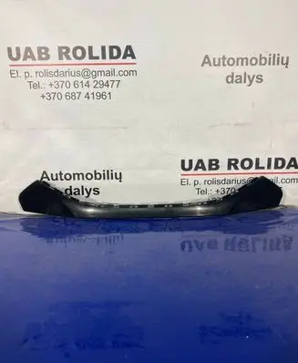 Front bumper splitter molding