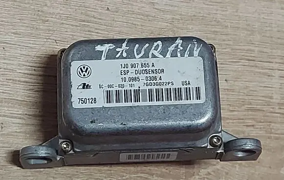 Volkswagen Touran I ESP acceleration yaw rate sensor 1J0907655A