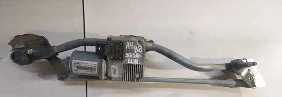 Audi A4 S4 B8 8K Front wiper linkage and motor 8K1955119A