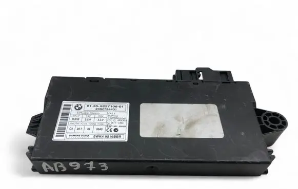BMW X5 E70 Central body control module 9227106