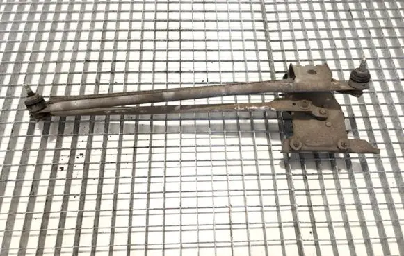 Front wiper linkage and motor