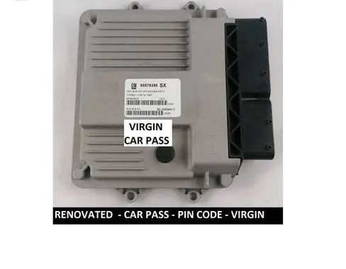 Opel Combo C Engine control unit/module 55578395 BC0092934C 8PZSAKLK