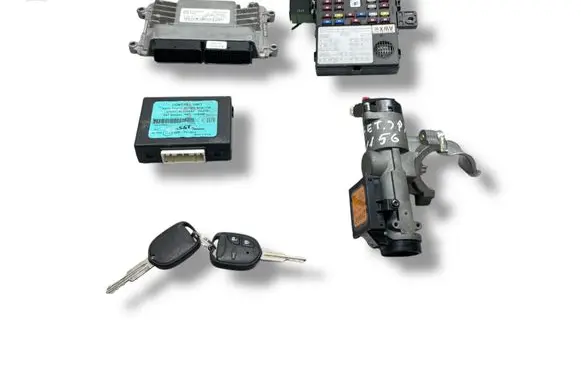 Chevrolet Spark Engine ECU kit and lock set 25184853 96958816 5WY1K73A