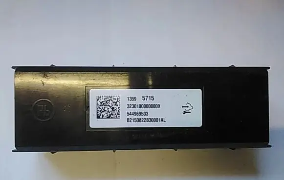 Opel Insignia A Air conditioning/heating control unit 13595715