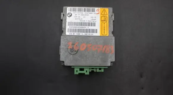 BMW 7 E65 E66 Airbag control unit/module 6924555 037150059 0037969