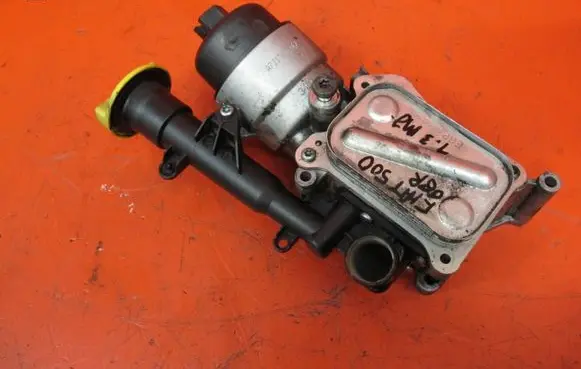 Fiat 500 Engine oil radiator 55193743