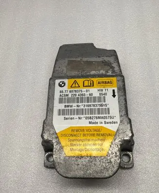 BMW 6 E63 E64 Airbag control unit/module 6978375 31697837501S