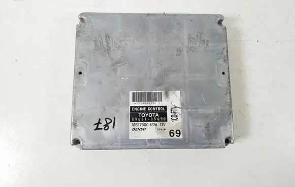 Toyota Avensis T250 Engine control unit/module 89661-05690