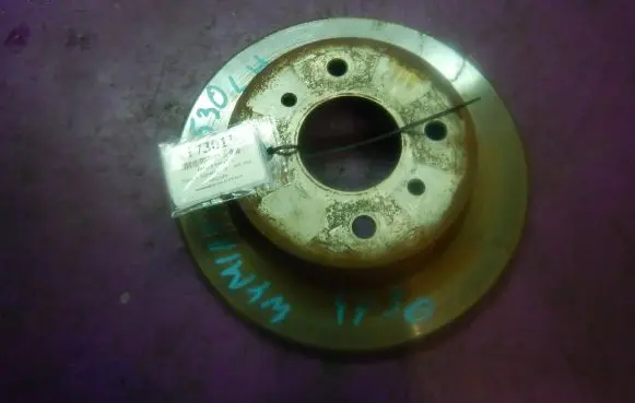 Nissan Almera Tino Rear brake disc