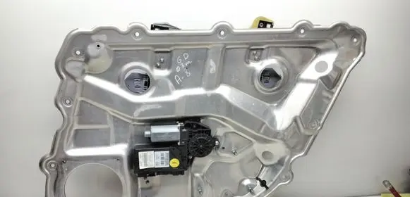 Audi A8 S8 D3 4E Rear door window regulator with motor 4E0839850 4E0910802A