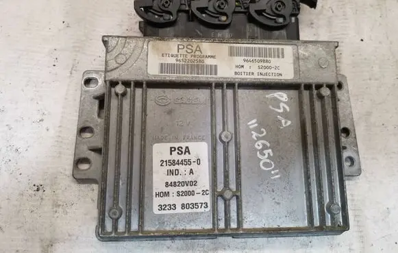 Citroen Xsara Picasso Engine control unit/module 9646509880 S20002C 9652202580