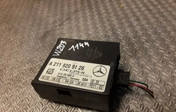 Mercedes-Benz C W203 Alarm control unit/module 2118209126 A2118209126