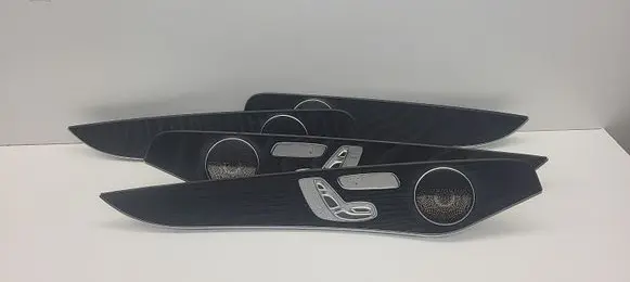 Mercedes-Benz GLC X253 C253 Front door glass trim molding A2057202780 A2057202880 A2057307522