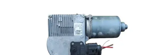 Front wiper linkage and motor