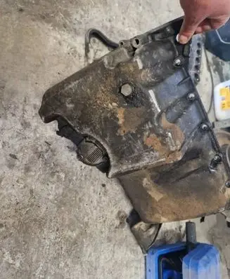 BMW 5 E60 E61 Oil sump 