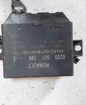 Renault Laguna II Parking PDC control unit/module 8200051286