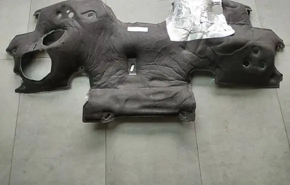 Volkswagen Amarok II Heat shield in engine bay MB3B2101590GC
