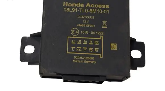 Honda CR-V Tow bar trailer control unit/module 08L91TL06M1001 10R041222