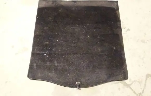Renault Laguna III Trunk/boot mat liner 849020037R