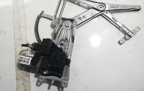 Sliding door window regulator with motor