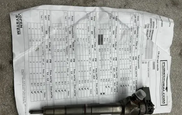 Volkswagen PASSAT B7 Fuel injector 03L130277J 0445110369