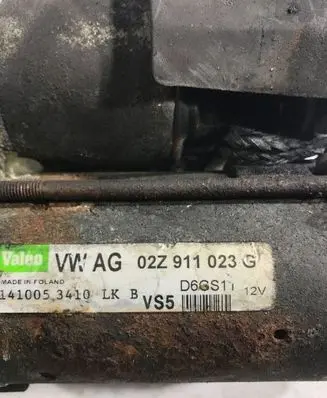 Volkswagen PASSAT B5.5 Starter motor 02Z911023G D6GS11