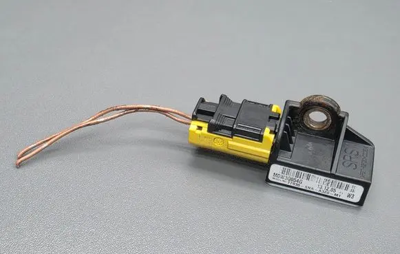 Airbag deployment crash/impact sensor
