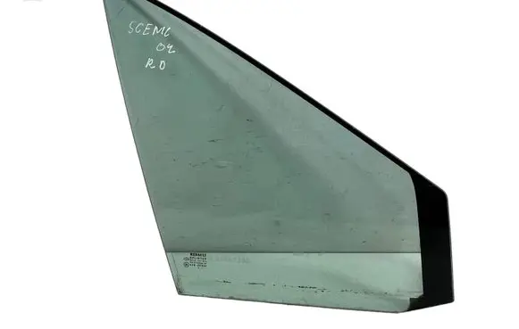 Renault Scenic II - Grand scenic II Front door vent window glass four-door 43R00049 DOT24AS2M25