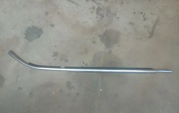 Mazda 3 III Rear door glass trim molding