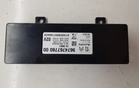 Citroen DS5 Bluetooth control unit module 967476778000