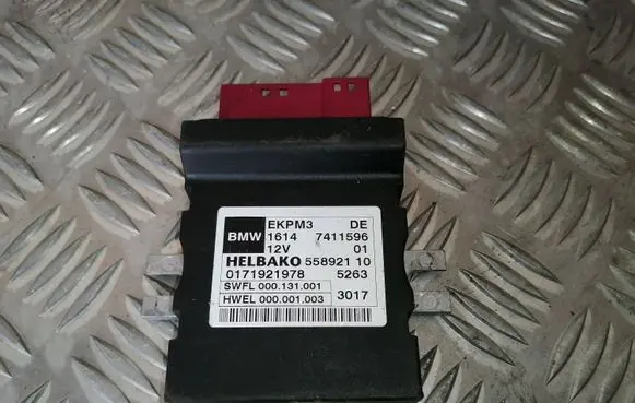 BMW 5 F10 F11 Fuel injection pump control unit/module 7411596 16147411596