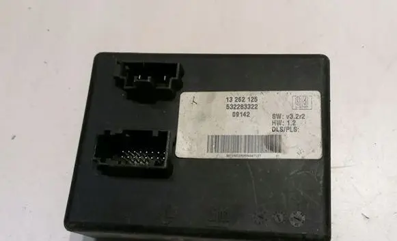Opel Corsa D Tow bar trailer control unit/module 13262125