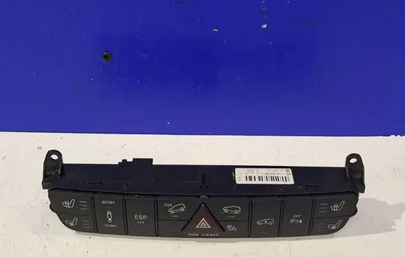 Mercedes-Benz GL X164 Hazard light switch A1648709610