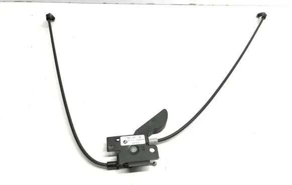 BMW 5 F10 F11 Engine bonnet (hood) release handle 51237183765