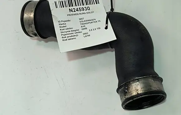 Volkswagen Transporter - Caravelle T5 Heater radiator pipe/hose 