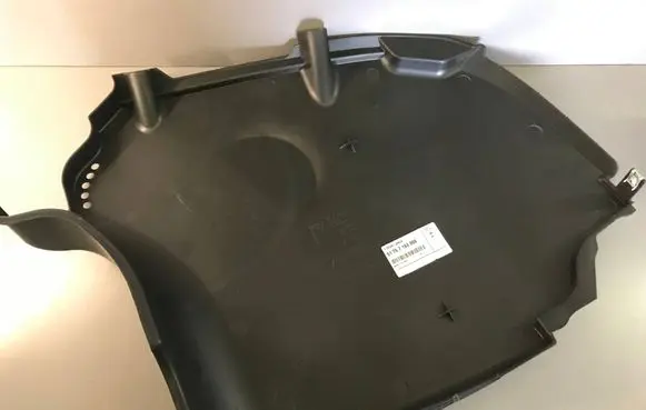 BMW 5 GT F07 Rear underbody cover/under tray 7193986 51757193986 7349702