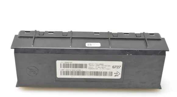 Opel Zafira C Air conditioning/heating control unit 13586727