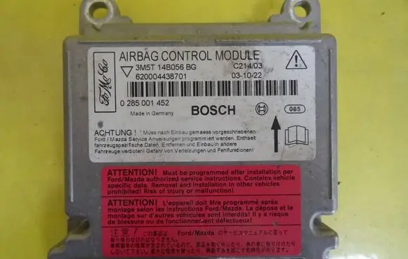 Ford Focus C-MAX Airbag control unit/module 3M5T14B056BG 0285001452