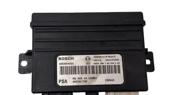 Citroen C5 Parking PDC control unit/module 9663821780 0263004203 6002JC0860