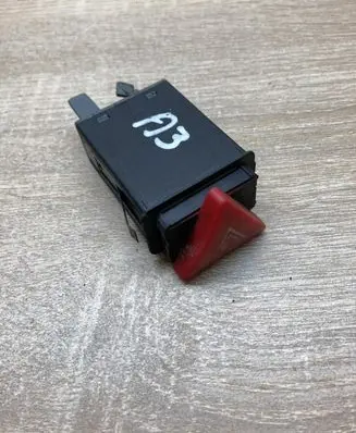 Audi A3 S3 8L Hazard light switch 3B0953235D