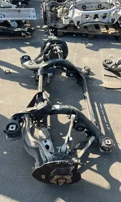 Rear axle beam