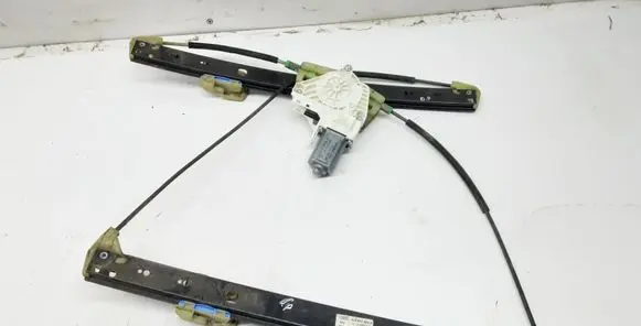 Front door window regulator with motor