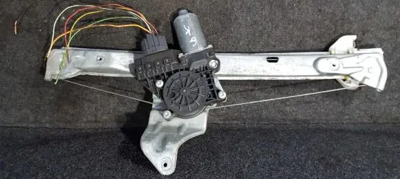 Jaguar X-Type Sliding door window regulator with motor