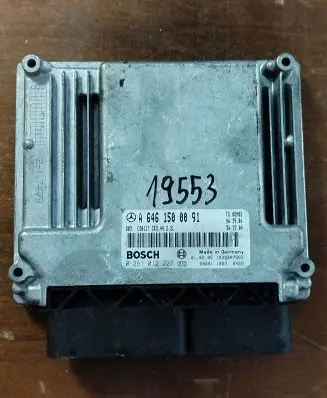 Mercedes-Benz C W203 Engine control unit/module a6461500091 0281012222