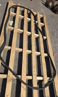 Ford Transit Custom Loading door rubber seal (on body) 