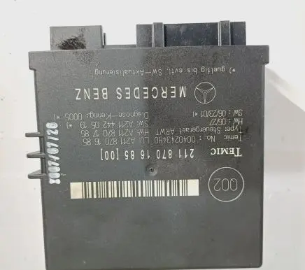 Tailgate/trunk control unit/module